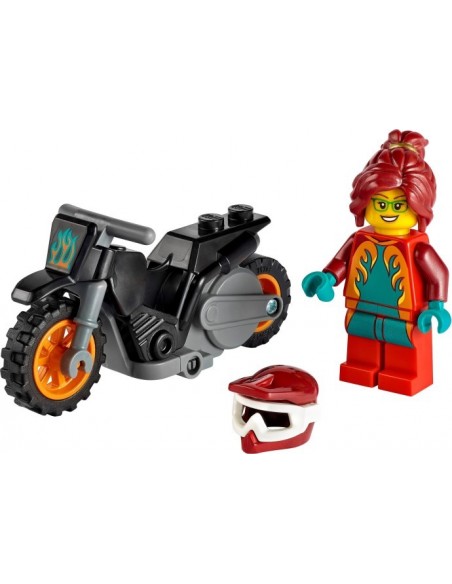 Fire stunt bike - LEGO 60311