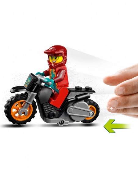 Fire stunt bike - LEGO 60311