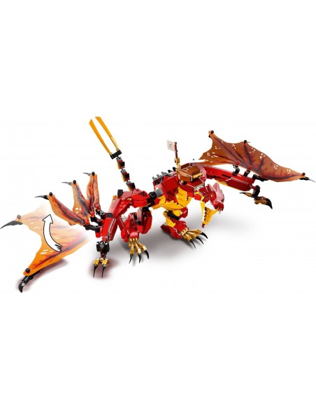 Fire Dragon Attack - LEGO 71753