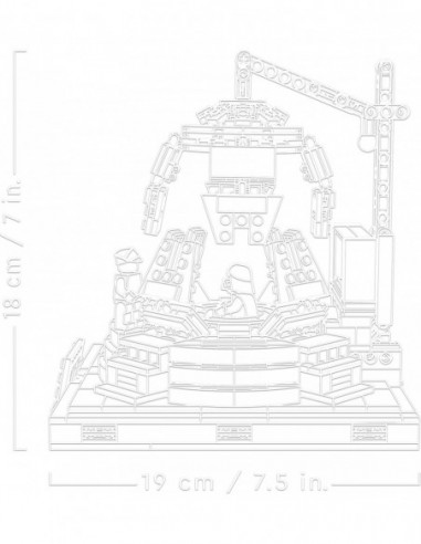 Darth Vader™ and his meditation chamber - LEGO 75296