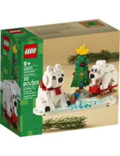 Polar bears at Christmas - LEGO 40571