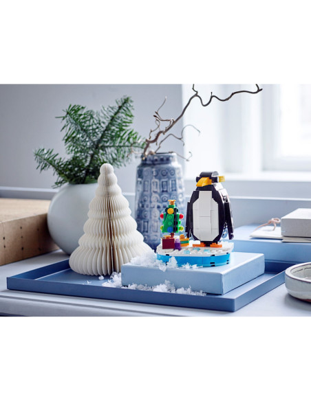 Świąteczny pingwin - 40498