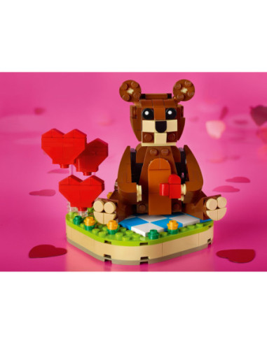 Valentínsky medvedík - LEGO 40462