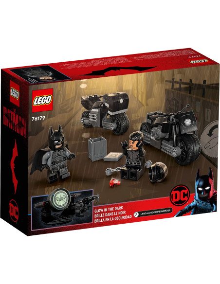 Batman and Selina Kyle Motorcycle Chase - LEGO 76179