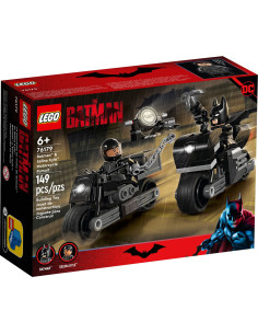 Batman and Selina Kyle Motorcycle Chase - LEGO 76179