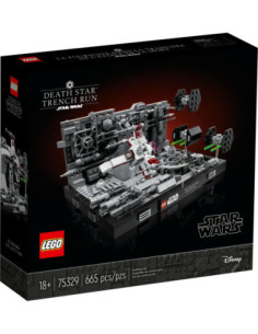 Attack on the Death Star - diorama - LEGO 75329