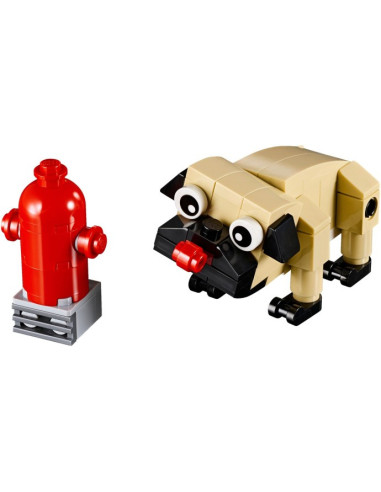 Cute pug polybag - LEGO 30542