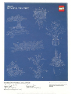 LEGO ® botanical collection poster - LEGO 5007797