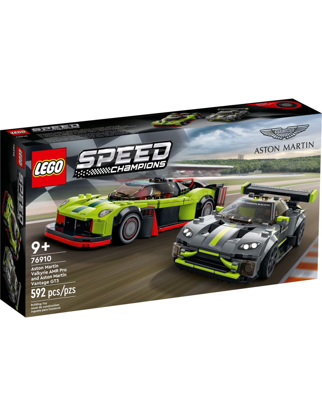 LEGO 76910 Aston Martin Valkyrie AMR Pro and Aston Martin Vantage