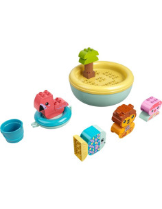 Fun in the bath: Floating island with animals - DUPLO® LEGO 10966 2
